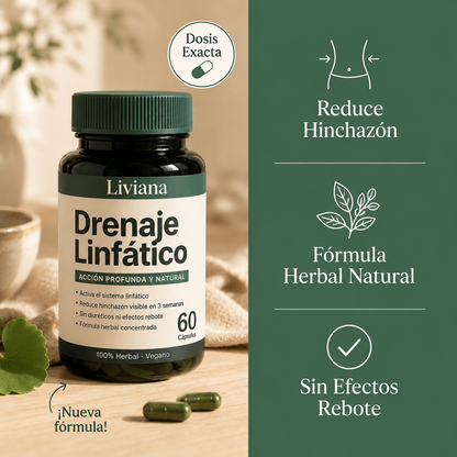 Liviana | Drena Naturalmente la Hinchazón del Rostro, Abdomen y Piernas